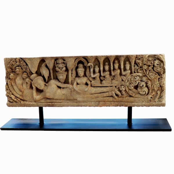 Vishnu, reclining on Shesha (Vishnu Anantashayin)