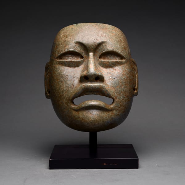 Olmec Jade Mask