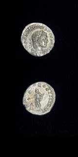 Silver Denarius of Emperor Elagabalus