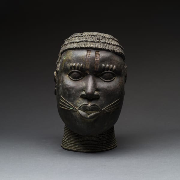 Benin Bronze Head