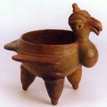 Terracotta Vessel in the Form of a Bird