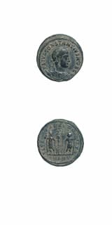 Bronze Coin of Constantius II Struck While Caesar