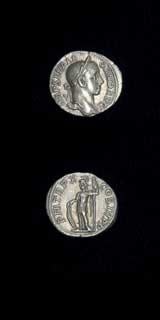 Silver Denarius of Emperor Severus Alexander