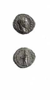 Silver Denarius of Emperor Elagabalus
