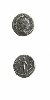 Silver Denarius of Emperor Elagabalus
