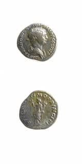 Silver Denarius of Emperor Trajan