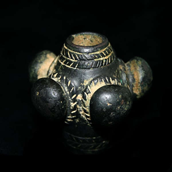 Luristan Bronze Mace Head