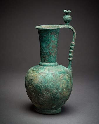 Jug with pomegranate finial