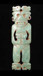 Atlantic Watershed Jade Figure Pendant