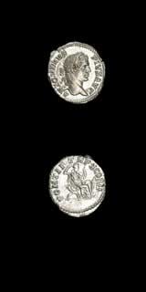 Silver Denarius of Emperor Caracalla