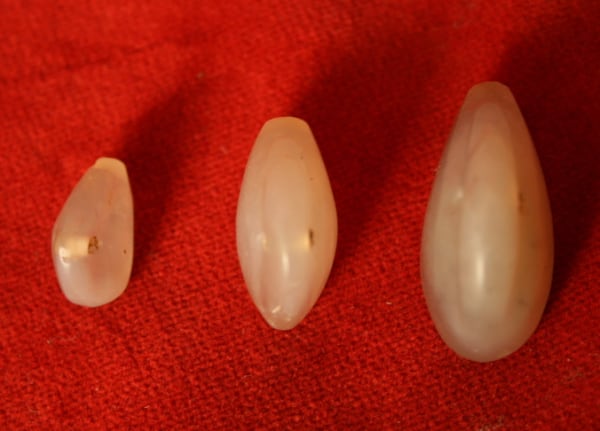 Set of Three Middle/New Kingdom Stone Duck Weights