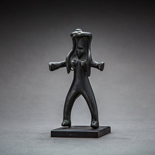 Indus Valley Metal Alloy Fertility Goddess