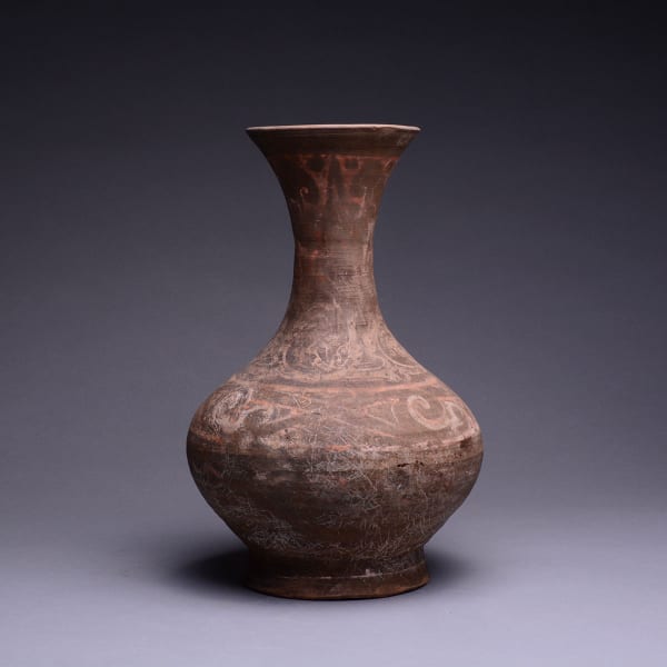 Western Han Painted Terracotta Hu