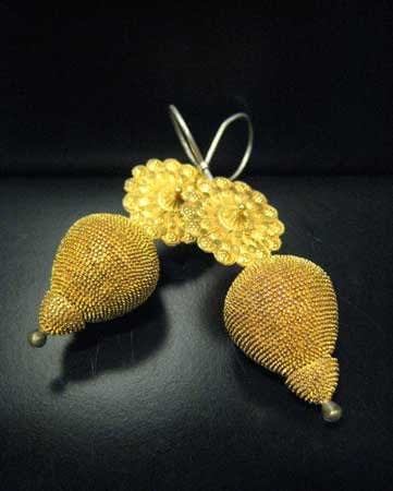 Akan Gold Earrings