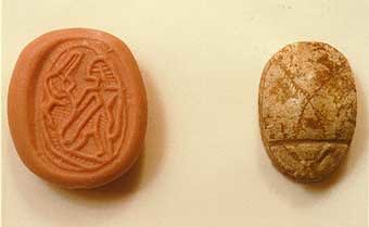 New Kingdom Steatite Scarab