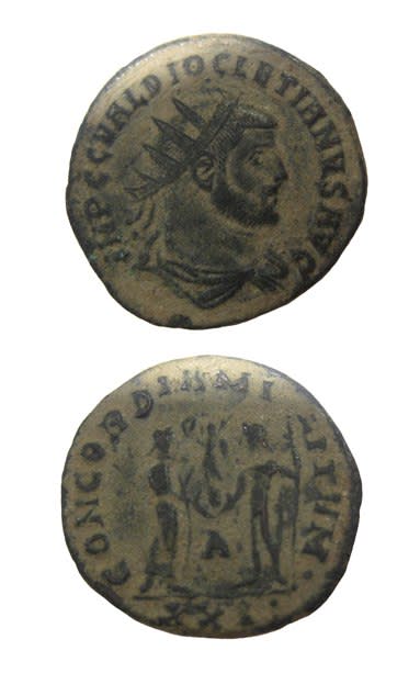 Bronze Antoninianus of Emperor Diocletian