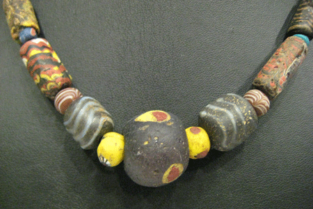 Mixed Ancient Glass Bead Necklace