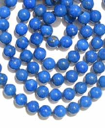 Lapis Lazuli Bead Necklace