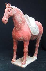 Tang Dynasty Funerary Figure of a Horse
