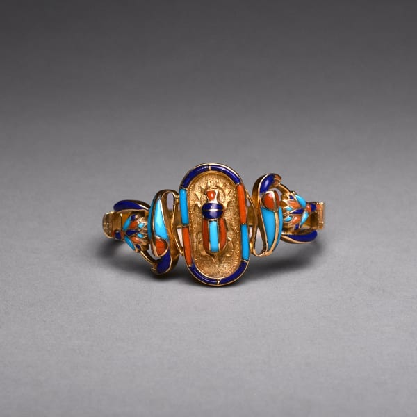 Gold Bracelet in the Style of Tutankhamun
