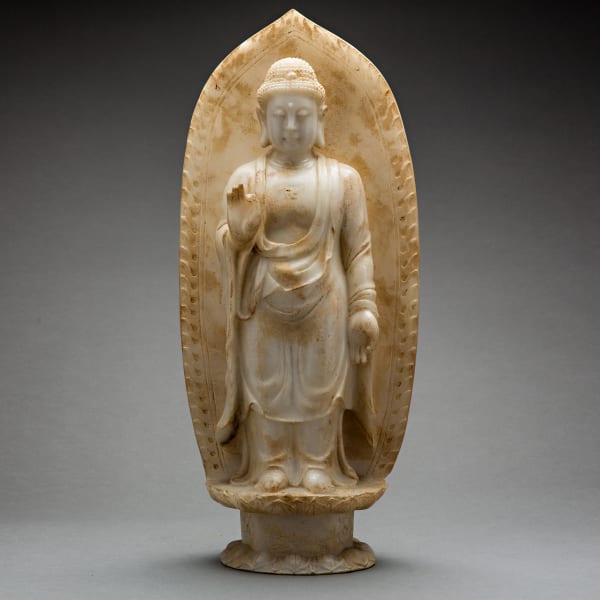 Qing Marble Buddha