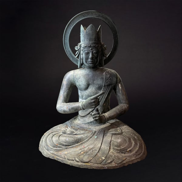 Edo Period Bronze Sculpture of the Buddha