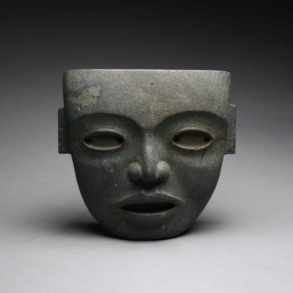 Teotihuacan Green Stone Mask