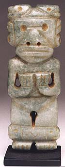 Atlantic Watershed Jade Figure Pendant
