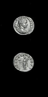 Silver Denarius of Emperor Severus Alexander