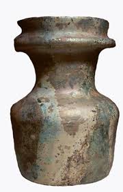 Roman Light Bluish Green Glass Jar