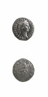 Silver Denarius of Emperor Trajan