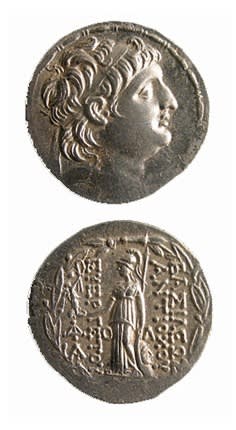 Silver Tetradrachm of King Antiochos VII