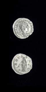 Silver Denarius of Emperor Elagabalus