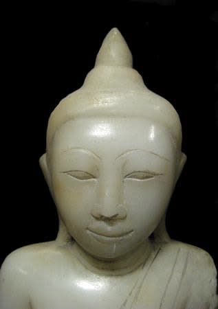 Marble Seated Buddha