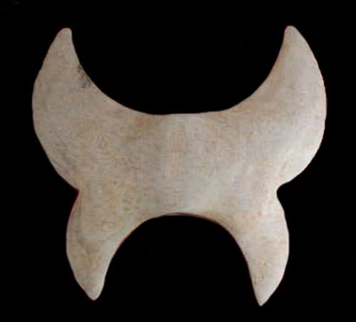 Pre-Columbian Art / Hopewell Green Slate Pendant