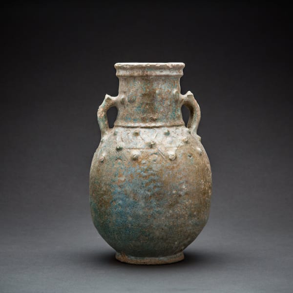 Parthian Light Green Glazed Amphora