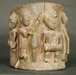 Yoruba Wooden Ceremonial Altar