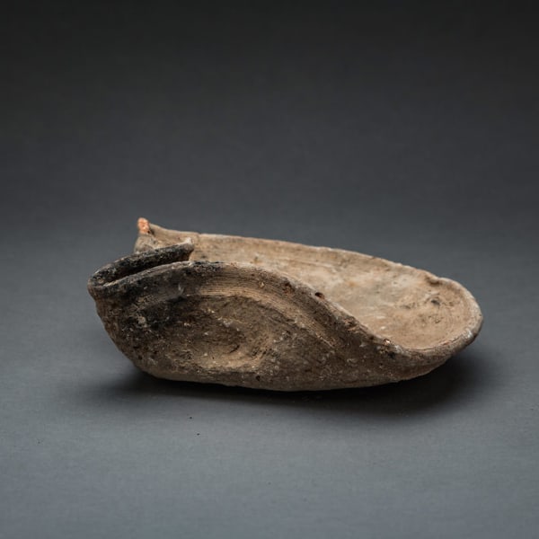 Late Bronze Age Terracotta Oil Lamp