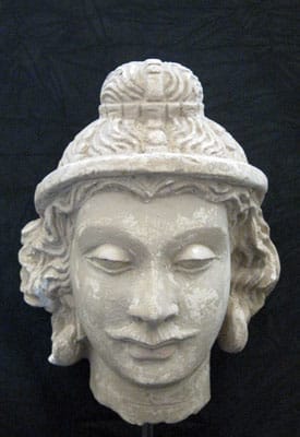 Gandharan Stucco Head