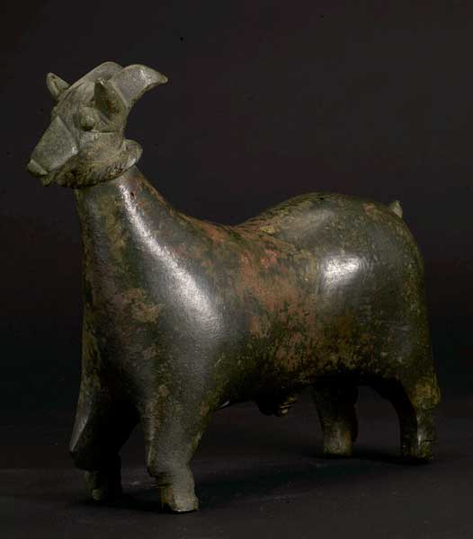 Bronze Sculpture of a Goat