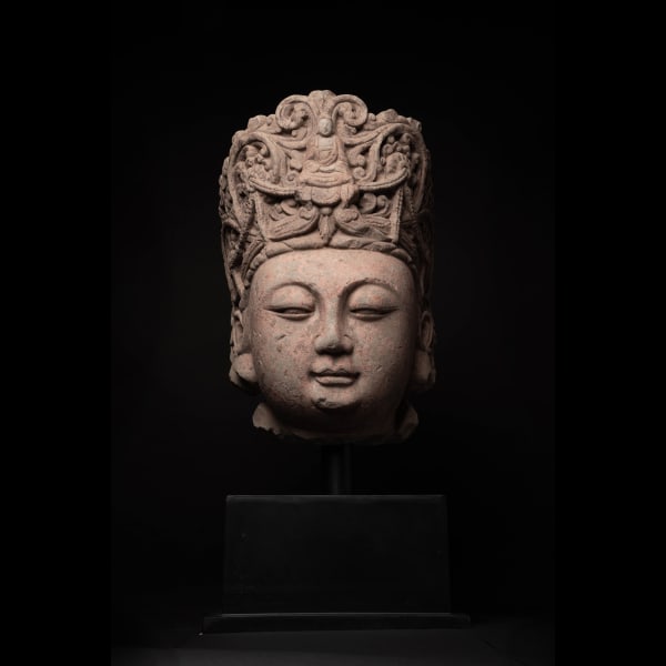 Ming Guanyin Stone Head