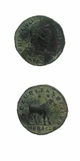 Bronze Coin of Emperor Julian the Apostate