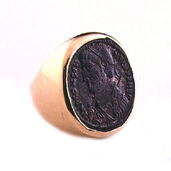 Bronze Coin of Roman Emperor Constantine the Great