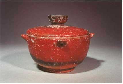 Hellenistic Terracotta Pyxis with Cover
