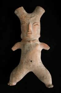 Tlatilco Sculpture of a Standing Woman