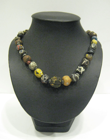Mixed Ancient Glass Bead Necklace