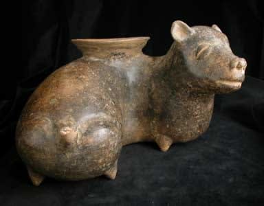 Colima Vessel in the Form of a Dog