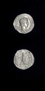 Silver Denarius of Emperor Severus Alexander
