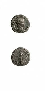 Silver Denarius of Emperor Elagabalus