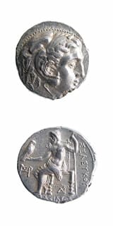 Macedonian Silver Tetradrachm of Alexander the Great